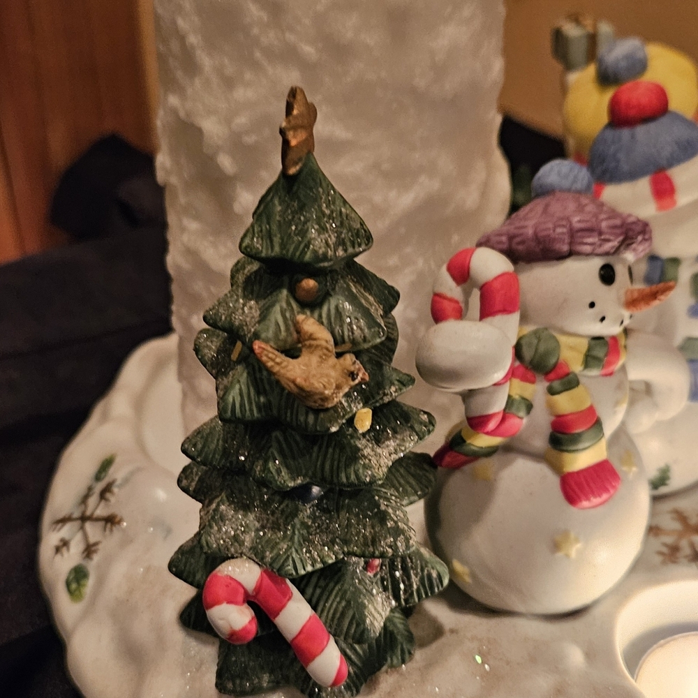 PartyLite Snowball tealight & pillar holder - Picture 9 of 11